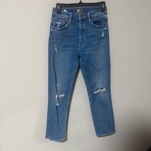 Mother The Tomcat In Play Like A Pirate Women's Denim Jeans
Size 26